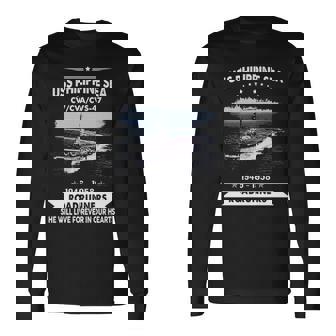 Uss Philippine Sea Cv Long Sleeve T-Shirt - Monsterry