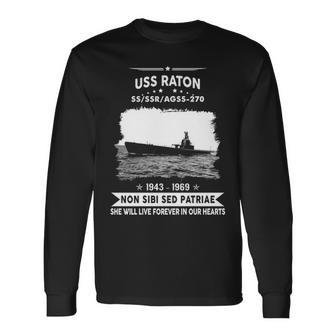 Uss Raton Ss Long Sleeve T-Shirt - Monsterry UK