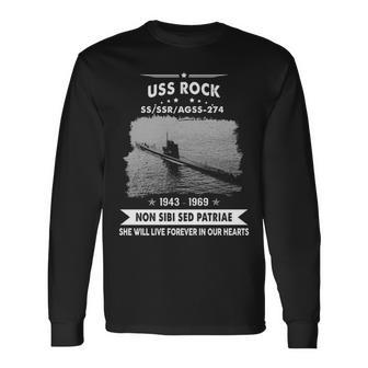 Uss Rock Ss Agss Long Sleeve T-Shirt - Monsterry DE