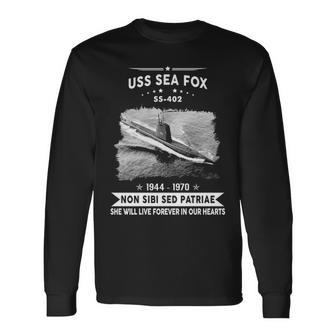 Uss Sea Fox Ss Long Sleeve T-Shirt - Monsterry AU