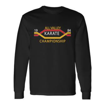 All Valley 1984 Karate Championship Long Sleeve T-Shirt - Monsterry DE