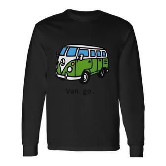 Van Go Bus Tshirt Long Sleeve T-Shirt - Monsterry CA