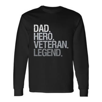 Veteran Dad V5 Long Sleeve T-Shirt - Thegiftio UK