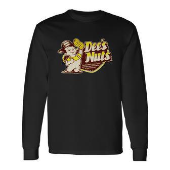 Vintage Dees Nuts Logo Long Sleeve T-Shirt - Monsterry