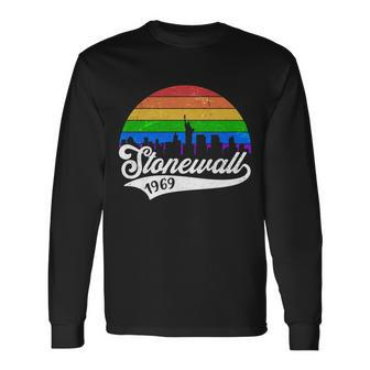 Vintage Stonewall Long Sleeve T-Shirt - Monsterry CA