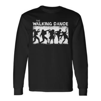 The Walking Dance Halloween Dancing Monster Undead Long Sleeve T-Shirt - Seseable