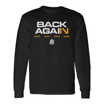 Warriors Parade Back Again Warrior Champion Long Sleeve T-Shirt - Monsterry