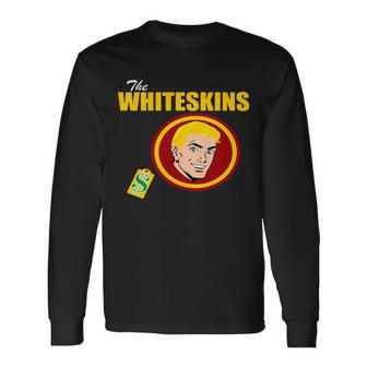 Whiteskins Football Native American Indian Long Sleeve T-Shirt - Monsterry AU