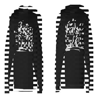 Basic Witch Witch Broom Halloween Women Halloween Long Sleeve T-Shirt - Seseable