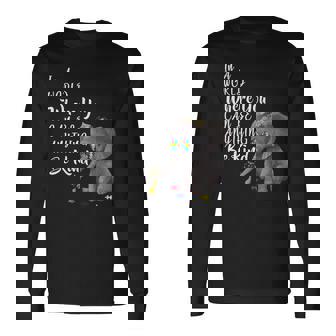 In A World Where You Can Be Kind Long Sleeve T-Shirt - Monsterry