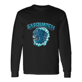 Yeti Tshirt Long Sleeve T-Shirt - Monsterry