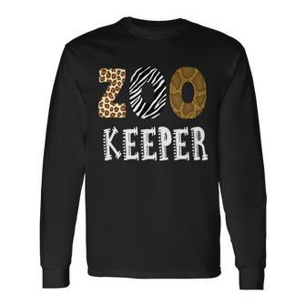 Zoo Keeper Tshirt Long Sleeve T-Shirt - Monsterry DE