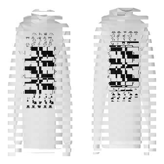 Chess Board Halloween Costume Board Games Halloween Costume Long Sleeve T-Shirt - Seseable
