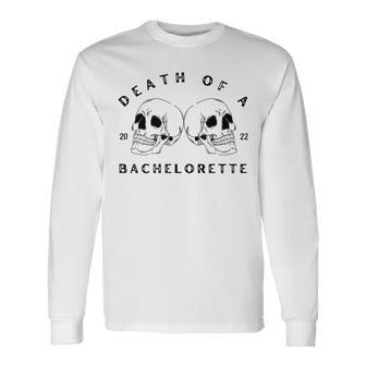 Halloween Bachelorette Party Spooky Bride Or Die Men Women Long Sleeve T-Shirt T-shirt Graphic Print - Thegiftio UK