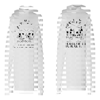 Halloween Bachelorette Party Spooky Bride Or Die Men Women Long Sleeve T-Shirt T-shirt Graphic Print - Thegiftio