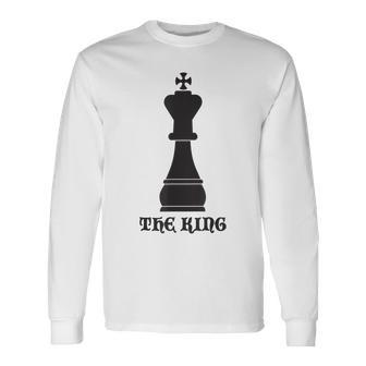 The King Chess Long Sleeve T-Shirt - Seseable