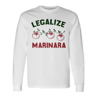 Legalize Marinara V2 Long Sleeve T-Shirt - Seseable