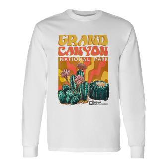 National Park Foundation Grand Canyon Tshirt Long Sleeve T-Shirt - Monsterry CA