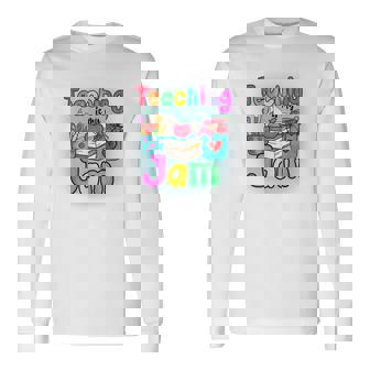 Teaching Is My Profession Jam Cute Graphic Teachers Long Sleeve T-Shirt - Thegiftio