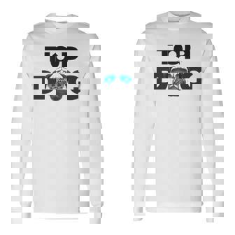 Top Dog Pug Lovers S For Men Pet Pug Dog Long Sleeve T-Shirt - Thegiftio
