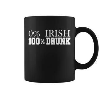 0 Irish 100 Drunk St Patricks Day Graphic Design Printed Casual Daily Basic Coffee Mug
