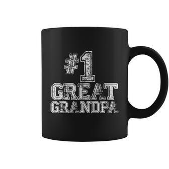 1 Great Grandpa Gift Number One Great Gift Coffee Mug - Thegiftio UK