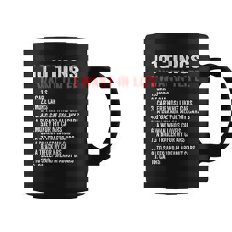 10 Things I Want In My Life Cars More Cars Car Coffee Mug | Mazezy