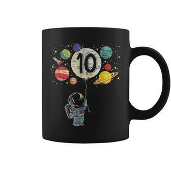 10 Years Old Birthday Boy Gifts Astronaut 10Th Birthday Coffee Mug - Thegiftio UK