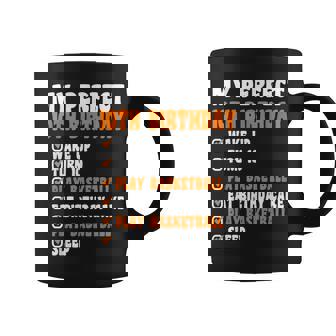 10 Years Old Perfect 10Th Birthday Basketball 10Th Birthday Coffee Mug - Thegiftio UK