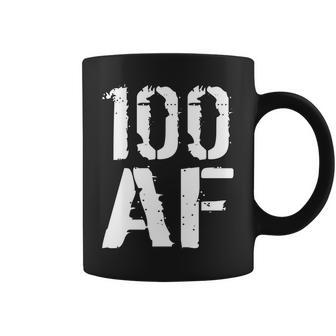100 Af 100Th Birthday Graphic Design Printed Casual Daily Basic Coffee Mug - Thegiftio UK