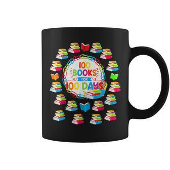 100 Books For 100 Days 100Th Day Of School Teacher Kid Coffee Mug - Thegiftio UK