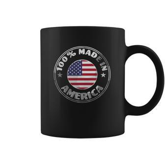 100 Made In America Coffee Mug - Monsterry