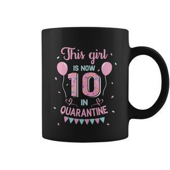 10Th Birthday Funny Gift Girls This Girl Is Now 10 Double Digits Gift Coffee Mug - Monsterry CA