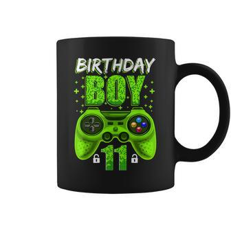 11Th Birthday Boy Video Games Gamer Gaming 11 Year Old Boys Coffee Mug - Thegiftio UK