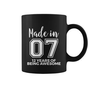 12Th Birthday Born In 2007 Awesome 12 Year Old Gift Meaningful Gift Coffee Mug - Thegiftio UK