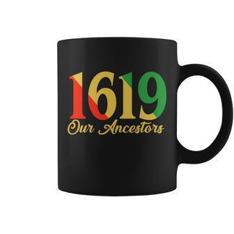 1619 Our Ancestors History Tshirt Coffee Mug - Monsterry DE