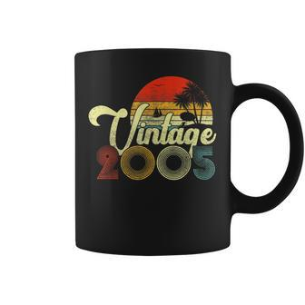 17Th Birthday Gift Boys Girls Vintage 2005 17 Year Old Retro Coffee Mug - Thegiftio UK