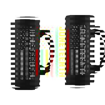 1865 Junenth Black History American Flag African Coffee Mug - Thegiftio UK