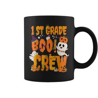 1St Grade Boo Crew Student Teacher Halloween Apparal Coffee Mug - Seseable