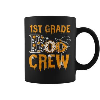 1St Grade Teacher Boo Crew Halloween 1St Grade Teacher Coffee Mug - Seseable