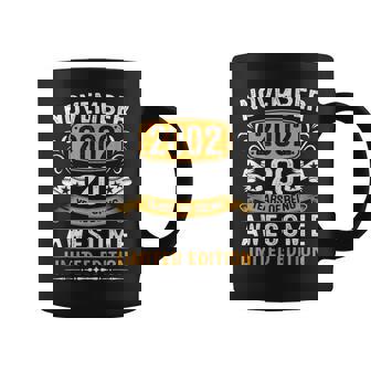 20 Years Old Gifts Awesome Since November 2002 20Th Birthday Coffee Mug - Thegiftio UK