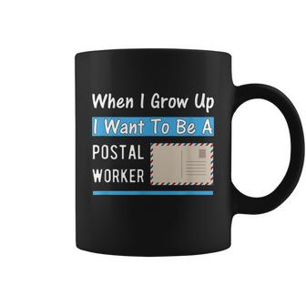 American Postal Worker Kids Career Coffee Mug