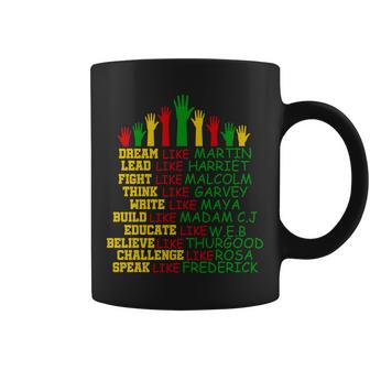 Black History Month Famous Figures Hands Graphic Design Printed Casual Daily Basic Coffee Mug