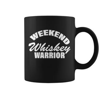 Weekend Whiskey Warrior Graphic Design Printed Casual Daily Basic Coffee Mug