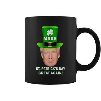 Donald Trump Make St Patricks Day Great Again T-Shirt Graphic Design Printed Casual Daily Basic Coffee Mug