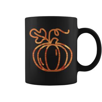 Thanksgiving Halloween Pumpkin Fall Autumn Plaid Graphic Design Printed Casual Daily Basic Coffee Mug