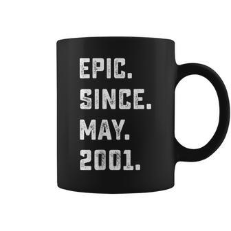 21St Birthday Gift Epic Since May 2001 21 Years Old Coffee Mug - Thegiftio UK