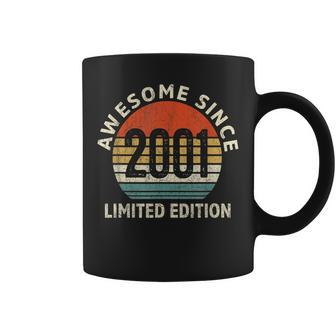 21St Birthday Gifts Awesome 2001 Limited Edition 21 Year Old Coffee Mug - Thegiftio UK