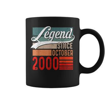 22 Years Old Gifts Legend Since October 2000 22Nd Birthday Coffee Mug - Thegiftio UK