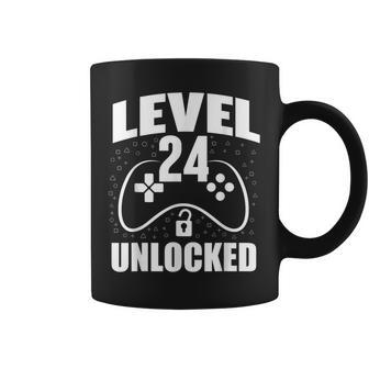 24Th Birthday Gaming Gamer 24 Years Old Bday Coffee Mug - Seseable